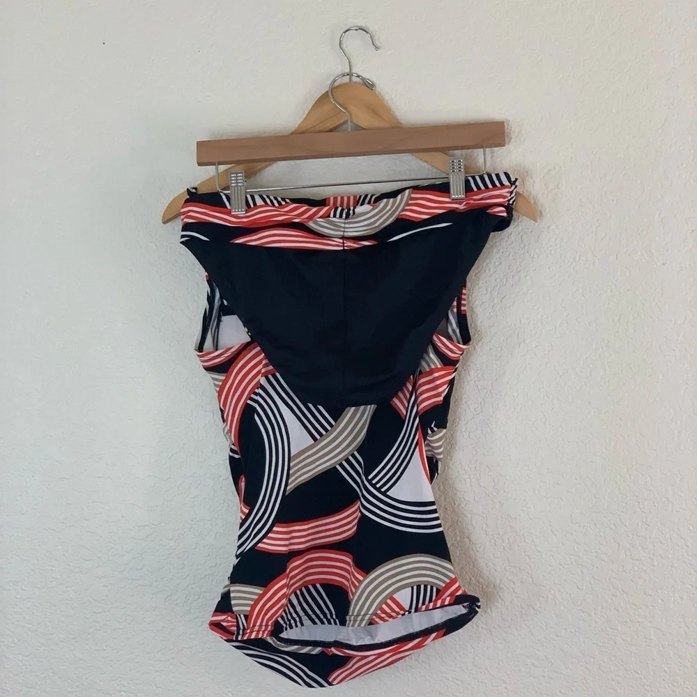 La Blanca | Like new patterned swimsuit tankini size 8/10